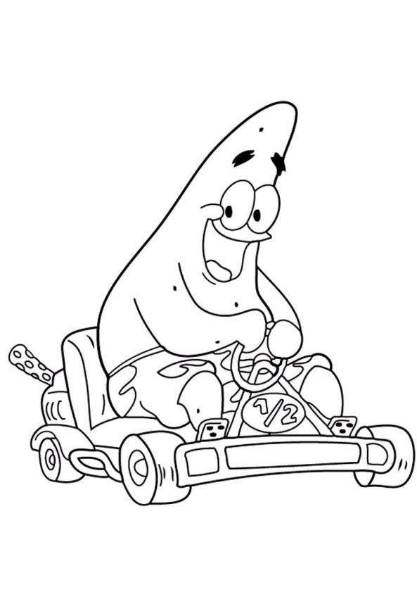 Kids-n-fun.com | Coloring page Patrick Starfish Patrick Starfish